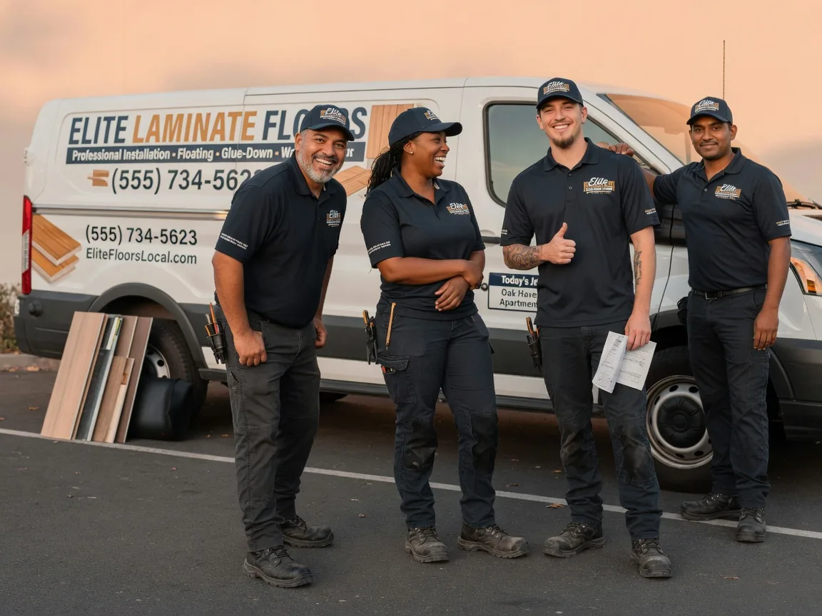 Laminate flooring installation company in Prairie Lea, TX